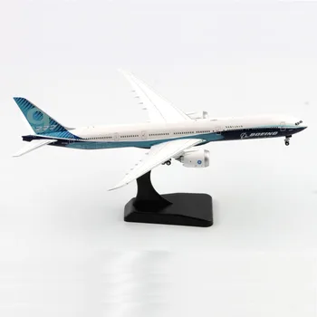 19CM 1/400 מידה 777 B777-9x N779XW LH4160 טיפוס חברות תעופה את המטוס דגם צעצוע סגסוגת מטען ציוד כלי טיס אספנות הצג