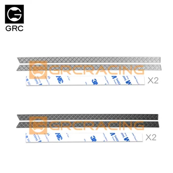 GRC מעטפת צד חצאית פלטות החלקה / מתכת דקורטיביים, סדינים 1/10 Traxxas TRX4 מגן גוף מעטפת לשדרג חלקים #GAX0068A