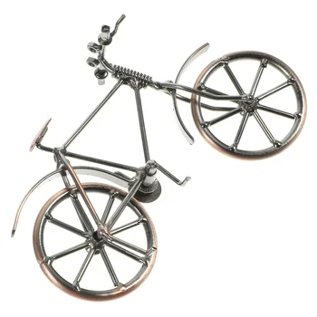 אומנות האופניים דמויות, קישוט סגסוגת דגם וינטג מתכת ערכות ברזל מיניאטורי נסיעות