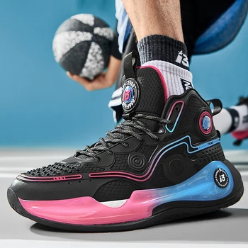 באיכות גבוהה גברים נעלי כדורסל לגברים מעצב מותג סל מגפיים זכר עבה נעלי חוצות נעלי גברי נעלי