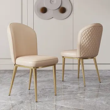 הבית מבטא כסאות אוכל נורדי הסלון המשרד צואה ערב כסאות אוכל חיצונית סלון Cadeira שולחנות אוכל וכיסאות