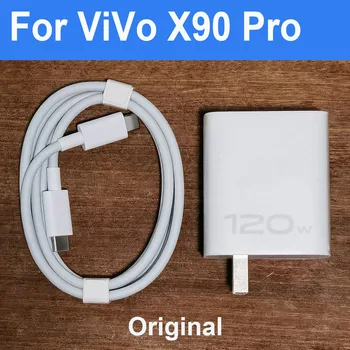 המקורי עבור Vivo x90 pro 120W Type-C Ultra מהיר פלאש טעינה FlashCharg מטען כבל USB-C ל-USB-C כבל x90pro 120 W