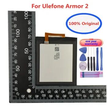 חדש 4700mAh Ulefone סוללה מקורית עבור Ulefone שריון 2 Armor2 5.0 אינץ Helio P25 טלפון סלולרי חכם Bateria + כלים