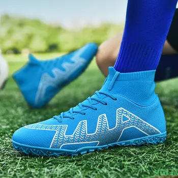 כדורגל נעלי ספורט AG/TF מקורה נעלי כדורגל אימון להתאים נעלי ילדים נעלי כדורגל דשא נעלי ספורט