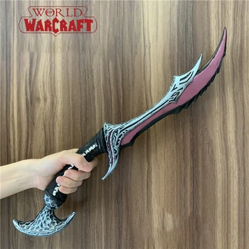 מגילות אלדר הנשק PU דגם קוספליי נגד קוסם החרמש של וייז Daedric חרב המשחק היקפי קטן חרבות צעצוע עבור הילד מתנה