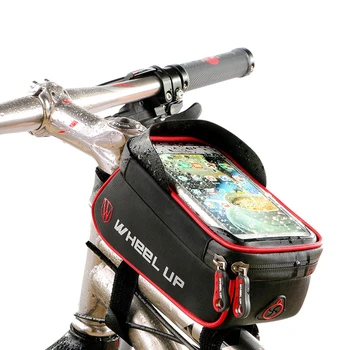 מסך מגע אופניים שק אטים לגשם האופניים תיק אופניים לפני הטלפון הסלולרי מחזיק העליון צינור רכיבה על אופניים רעיוני MTB אביזרים