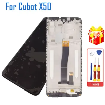 מקורי חדש CUBOT X50 תצוגת LCD+מסך מגע+מסגרת הרכבה הדיגיטציה אביזרים עבור Cubot טלפון חכם X50