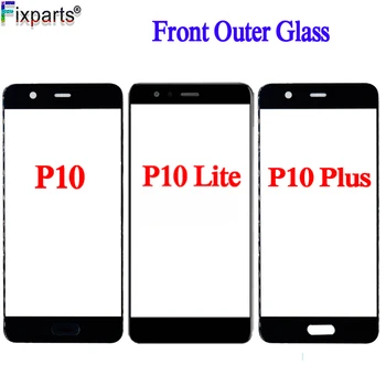 עבור Huawei p10 P10 בנוסף החיצוני זכוכית קדמית זכוכית עדשה החלפת מסך עבור Huawei P10 לייט החיצוני זכוכית קדמית זכוכית P10 פלוס