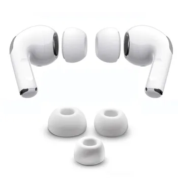 עבור החלפת סיליקון טיפים אוזניות Pro 6pc ניצני אוזן לבן אוזניות / רמקול באיכות גבוהה אביזרים צבעוניים