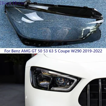 על בנץ AMG GT 50 63 S קופה W290 2019 2020 2021 2022 שקוף חלקי חילוף מעטפת העדשה פרספקס אוטומטי כיסוי פנס