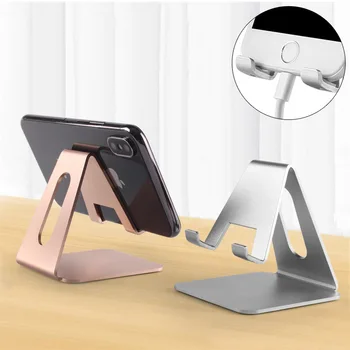 שולחן נייד מחזיק טלפון מתכת טלפון נייד מחזיק אייפון X XS מקס 8 7 6 12 הטלפון לעמוד על השולחן Samsung S20 Xiaomi Huawei