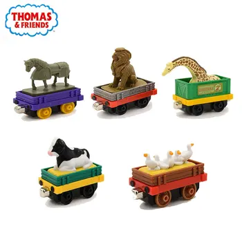 תומאס וחברים בעלי חיים המכונית שילוב אביזרים הרכבת רכב חלקים 1:43 Diecast מתכת מודל הרכבת צעצועים לילדים