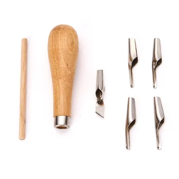 פיסול כלים דק מגולף חימר מיוחד בצורת סכיני גילוף DIY רך חימר בעבודת יד אולטרה-לייט כלי חרס להגדיר
